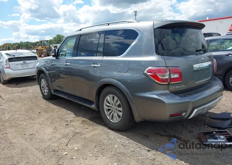 2018 Nissan Armada Sv из США, поврежденный, VIN JN8AY2NCXJ9551906